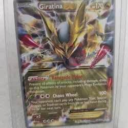 TCG Pokemon Giratina EX 57/98 XY - Ancient Origins Holo Corner Damage - Image 1