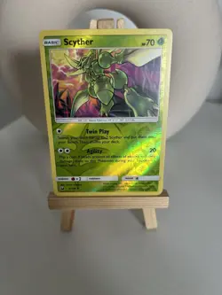 Pokemon Card 4/168 Scyther / Celestial Storm - Reverse Holo - Image 1