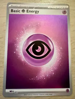 Pokemon TCG Basic Psychic Energy Reverse Holo Card MEE 005 Ascended Heroes 2025 - Image 1