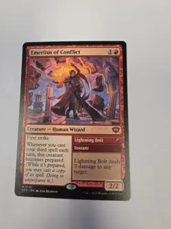 Emeritus of Conflict Secrets of Strixhaven Regular - Image 1