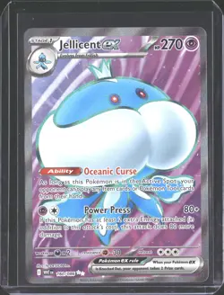 Jellicent ex 160/086 Holo Ultra Rare White Flare Pokemon NM/M - Image 1