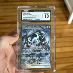 2023 Pokemon Paldea Evolved SIR Chien-Pao ex #261 CGC 10 - Image 1