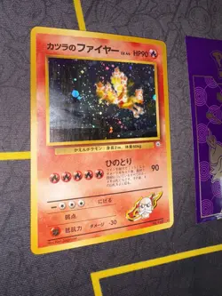 Pokemon Blaine's Moltres No #146 Japanese Gym Challenge Holo Rare 082💎NM +💎 - Image 2