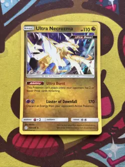 Pokemon Ultra Necrozma 164/236 - SM Cosmic Eclipse - Holo Rare - Excellent - Image 1