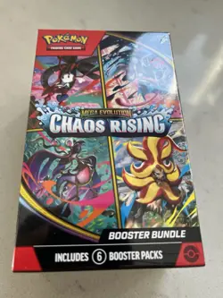 Heavy 152.58g Pokemon TCG Chaos Rising Booster Box 6 Packs - Image 2