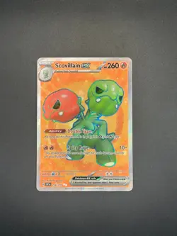216/191 Scovillain ex (NM) - SV08: Surging Sparks - Ultra Rare - Pokemon TCG - Image 1