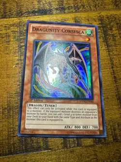 Dragunity Corsesca HA04-EN044 1st Edition Super Rare PL + BONUS - Image 1