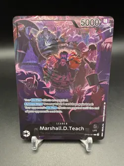 Marshall.D.Teach (English Version 2nd Anniversary Set) OP09-081 One Piece - Image 1