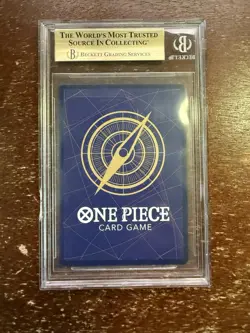 CHIP ON SIDE2025 One Piece Promos JPN P110 Monkey D. Luffy BGS 10 PRISTINE - Image 2