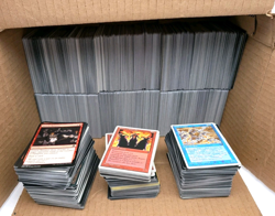 LOT: Vintage & Current Magic The Gathering MTG Cards BULK COMMONS 9+ LBS - Image 1