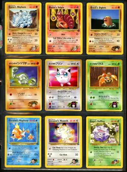2000 Pokemon GYM CHALLENGE SET Unlimited Edition NON HOLO Cards Lot RARE NM MINT - Image 4