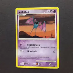 Pokemon Card TCG: Zubat 108/123 - D&P Mysterious Treasures [Poland] - Image 1