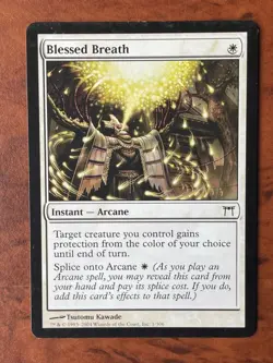 Blessed Breath MTG Magic the Gathering Card LP Lightly Played CHK - Image 1