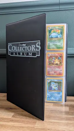 1999 Original 151 Classic WOTC Pokemon Cards Binder 100% Complete WITH 44 HOLOS - Image 1
