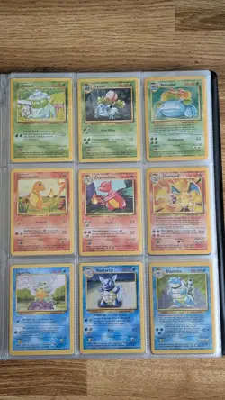 1999 Original 151 Classic WOTC Pokemon Cards Binder 100% Complete WITH 44 HOLOS - Image 2