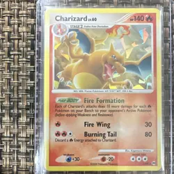 The Pokemon Company 2009 Charizard 001/099 Cracked Ice Holo Stage 2 HP 140 - Image 1