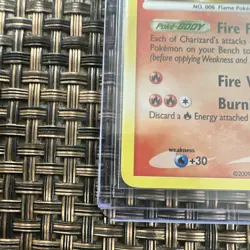 The Pokemon Company 2009 Charizard 001/099 Cracked Ice Holo Stage 2 HP 140 - Image 2