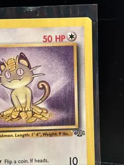 Pokemon TCG Meowth 1st Edition Jungle Set 56/64 WOTC Vintage - Image 2