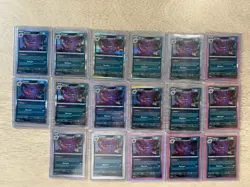 Pokemon TCG Gengar 130/130 Perfect Order Holo Full Art English 17 Card Lot - Image 1