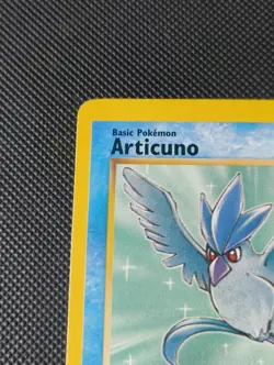 Pokemon TCG Articuno 17/62 Fossil Rare Non-Holo Card WOTC 1999 - Image 2