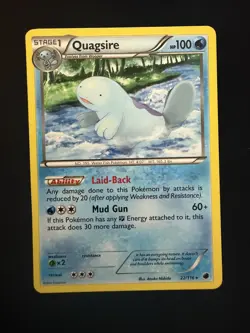 Quagsire 22/116 Rare - Pokemon Plasma Freeze - Image 1