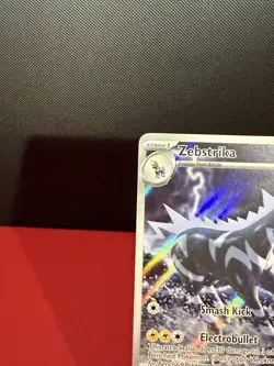 Pokemon TCG Zebstrika 115/086 SV White Flare Illustration Rare Holo English - Image 3