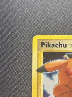 Pikachu Gold Star 104/110 EX Holon Phantoms Holo Swirl MP/HP Creased - Image 4