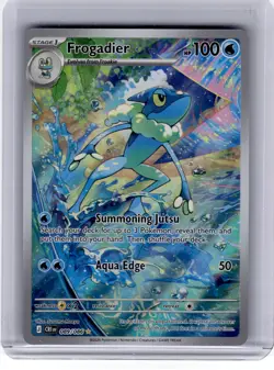 2026 Pokemon—Frogadier #89 Chaos Rising—Illustration Rare Holo - Image 1