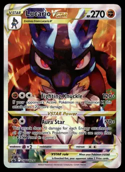 Lucario VSTAR SWSH291 Holo Promo Sword & Shield Promo Pokemon Near Mint - Image 1