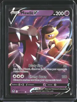 Mawile V 070/195 Holo V Rare Silver Tempest Pokemon NM/M - Image 1