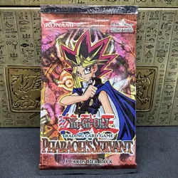 Yugioh Pharaoh's Servant Booster Pack New Factory Sealed - Image 1
