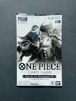 Booster Pack ONE PIECE 1er Anniversaire OnePiece Anniversary Neuf FR SCELLE - Image 1