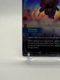 Teemo Strategist 121/298 - Origins (OGN) Epic Holo Riftbound: LoL Card Game - Image 4