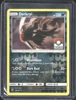 Darkrai - 87/147 (Pokemon League) Reverse Holo Promo League & Championship Cards - Image 1