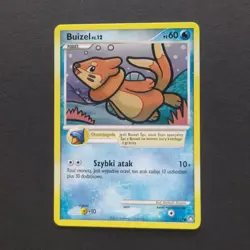 Pokemon Card TCG: Buizel 75/123 - D&P Mysterious Treasures [Poland] - Image 1