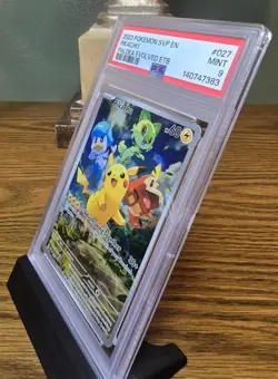 Graded PSA 9 Pikachu 027 Sv: Scarlet & Violet Promo Cards Holo - Image 4