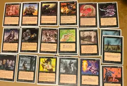Lot (550) MTG 4th & 5th Edition Few Rares, Few centered READ Magic The Gathering - Image 3