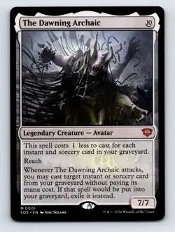 The Dawning Archaic M Secrets of Strixhaven 1 NM - Image 1