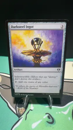 Darksteel Ingot 378 Common Commander Masters Magic: The Gathering Near Mint - Image 1