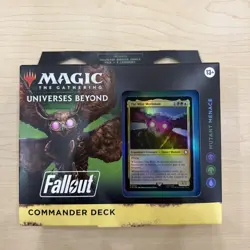 Universes Beyond: Fallout Commander Deck - Mutant Menace MTG Brand New Sealed 195166228532 - Image 1
