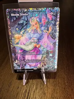 Bloom Tender Showcase Fracture FOIL 400 NM FOIL Lorwyn Eclipsed MTG - Image 1