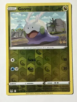 Goomy 132/196 - Reverse Holo - Pokemon SWSH11 - Lost Origins - NM/M - New - Image 1