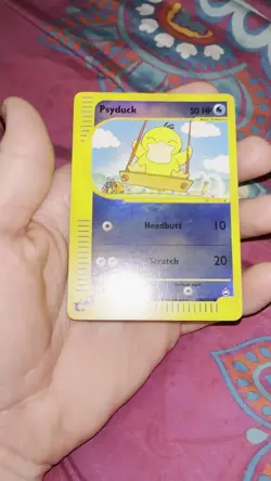 Pokemon TCG Psyduck 104/147 Aquapolis Reverse Holo - Image 2