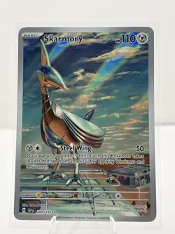 Skarmory 209/191 Illustration Rare Pokemon Surging Sparks Holo - Image 1