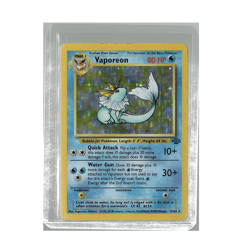 Pokemon - Vaporeon 12/64 Jungle Holo - Image 1