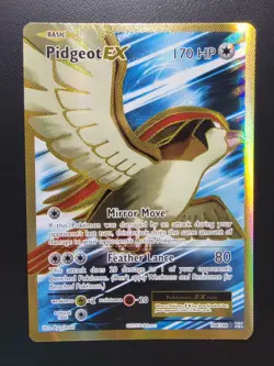 Pidgeot EX (Full Art) 104/108 Evolutions Holo pokemon TCG LP - Image 1