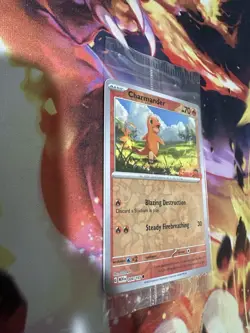 Pokemon TCG Charmander - 004/165 (GameStop Exclusive) Stamped Promo Card SEALED - Image 5