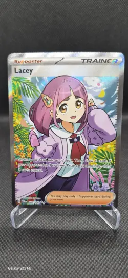 The Pokemon Company Lacey Full Art Ultra Rare Holo 166/142 Sv07: Stellar Crown - Image 1