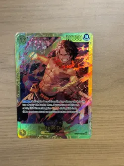 Portgas.D.Ace OP07-119 Secret Rare Card One Piece English - Image 1