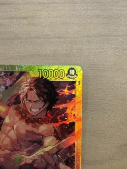 Portgas.D.Ace OP07-119 Secret Rare Card One Piece English - Image 2